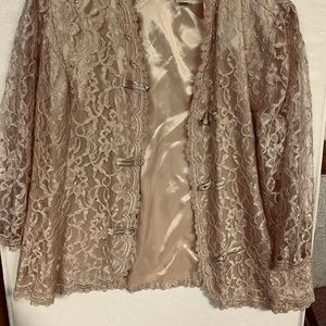 Three piece skirt, vest , blouse outfit for women. Fancy or every day, new.